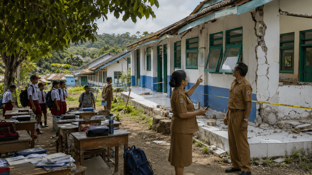 Kemendikdasmen Pastikan 94.452 Murid NTT Tetap Belajar Meski Terdampak Gempa